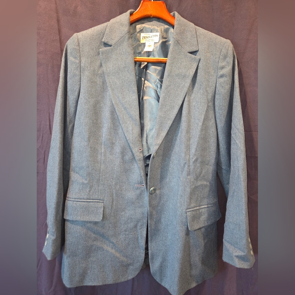 Pendleton Wool Blazer - image 1
